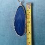 Dragon Vein Agate Pendant on Stg Silver Chain Image 3