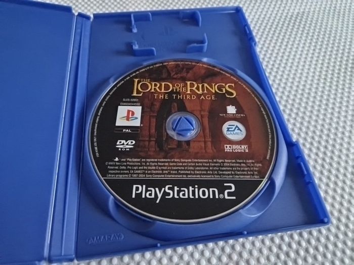 The Lord of The Rings The Third Age PlayStation2 Ps2 Games Original