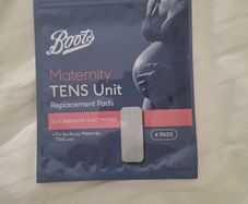 Maternity TENS machine pads from Boots