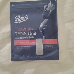 Maternity TENS machine pads from Boots