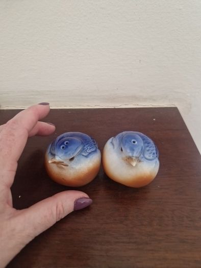 vintage ceramic birds