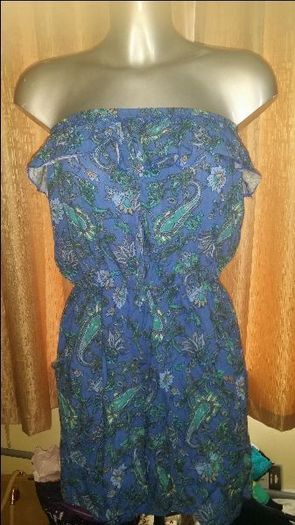 Atmosphere blue playsuit size UK16 EU44 Postage included