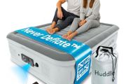 Luxury Air Bed Double with Built In Pump Good Housekeeping Winner 2026, Self Inflating Blow Up Mattress, USB Charging Nightlight, Inflatable Air Mattress for Guests