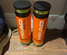 Head Radical Tennis Balls (2 tubes, 3 each)