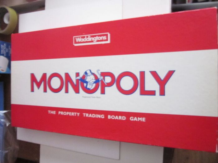 Original Monopoly Vintage Waddingtons 1970s