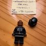 Lego minifigure Tie Fighter Pilot sw0035a - 2004 Image 2