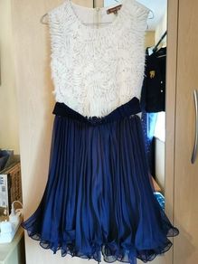 NEW - Jolie moi pure silk dress UK 12-14