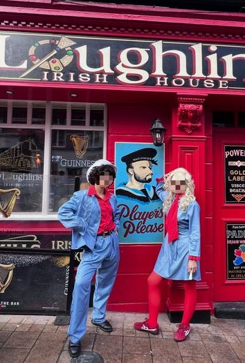 Lady Gaga & Bruno Mars halloween costumes