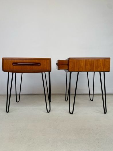 Stunning Pair of G Plan Bedside Tables