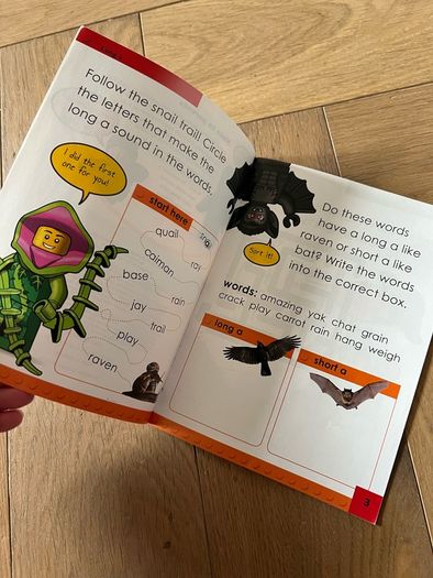 Unused - Lego Phonics Workbooks x 2