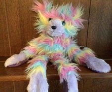 Skoodlez Multicoloured Monkey plush