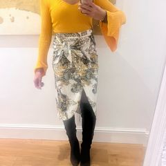 River Island Skirt and Orange Top Bundle