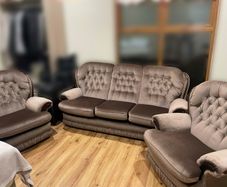 Sofa and two armchairs