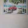 VW beetle car painting Image 2