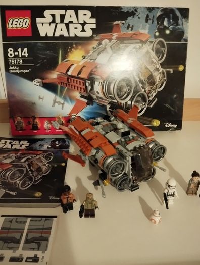 Lego Star Wars 75178  Jakku Quadjumper  Complete Set