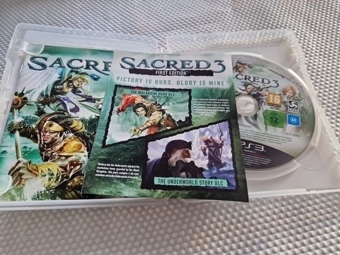 Sacred 3 First Edition PlayStation3 Ps3 Games Original