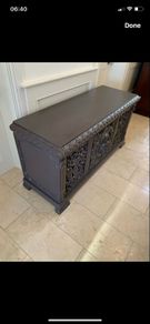 Antique painted Mile Chest x 2