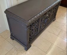 Antique painted Mile Chest x 2