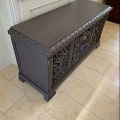 Antique painted Mile Chest x 2