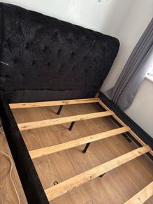 king size sleigh bed