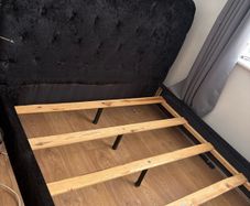 king size sleigh bed