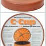Terracotta Disused chimney pot lid x2 Image 4