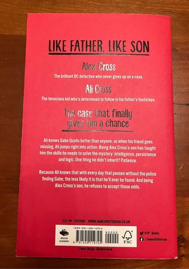 Ali Cross by James Patterson