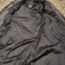 Leather coat Y2K black Image 4