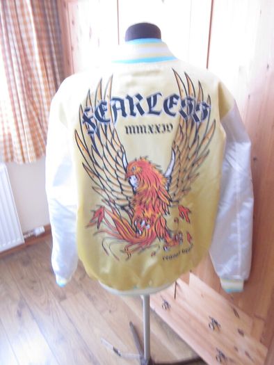 Reason Brand Fearless Mens Colourful Bomber Jacket