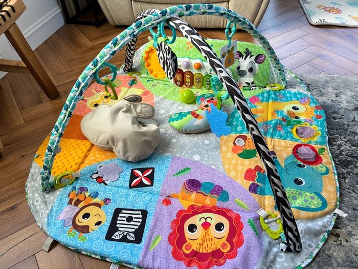 VTech Baby 7-in-1 Grow with Baby Sensory Gym Play mat