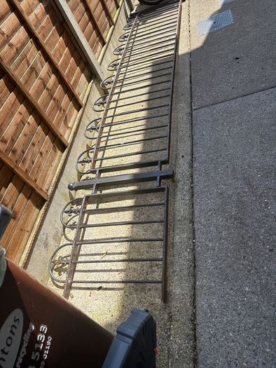 Wrought Iron Fence Panel