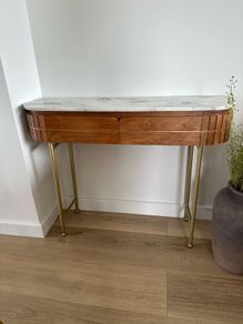 Kare Design - Grace Mango Wood/Marble Console