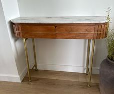 Kare Design - Grace Mango Wood/Marble Console