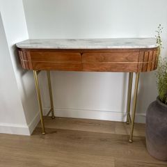 Kare Design - Grace Mango Wood/Marble Console