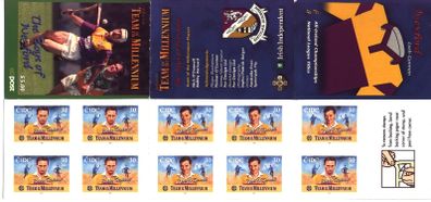 2000 Ireland GAA Team of the Millennium (The Boys of Wexford) Stamp Booklet Mint Never Hinged. Hibernian HB84
