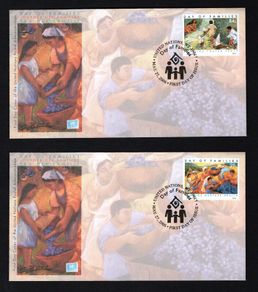2006 United Nations New York International Day of Families Commemorative Stamps United Nations Postal Administration First Day Cover (FDC)