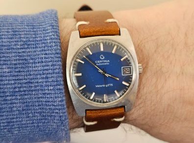 Vintage Automatic Swiss Made Certina Waterking 275 Swiss Watch 1960s