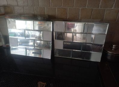mosaic  mirrored tiles