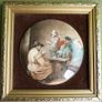 Vintage Framed Genuine Staffordshire Ceramic Image 5
