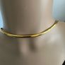 Gold tone necklace Image 3
