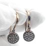 Vintage 925 Silver CZ Earrings In original Box Image 5