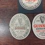 3 Vintage Guinness Youghal Bottle labels Image 4