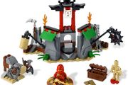 Lego Ninjago 2254: Mountain Shrine (2011) 100% Complete (NO BOX)