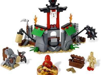 Lego Ninjago 2254: Mountain Shrine (2011) 100% Complete (NO BOX)