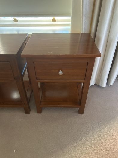 Pair of bedside tables