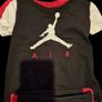 boys air jordan t shirt and joggers set Image 3