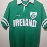 mens LANSDOWNE Ireland rugby top polo shirt jersey shamrocks Size small Image 2
