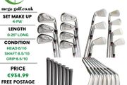 Miura TC-201 Irons / 4-Pw / N.S.Pro Tour 120 X-Stiff