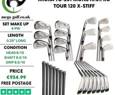 Miura TC-201 Irons / 4-Pw / N.S.Pro Tour 120 X-Stiff