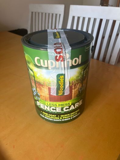 Cuprinol fence paint